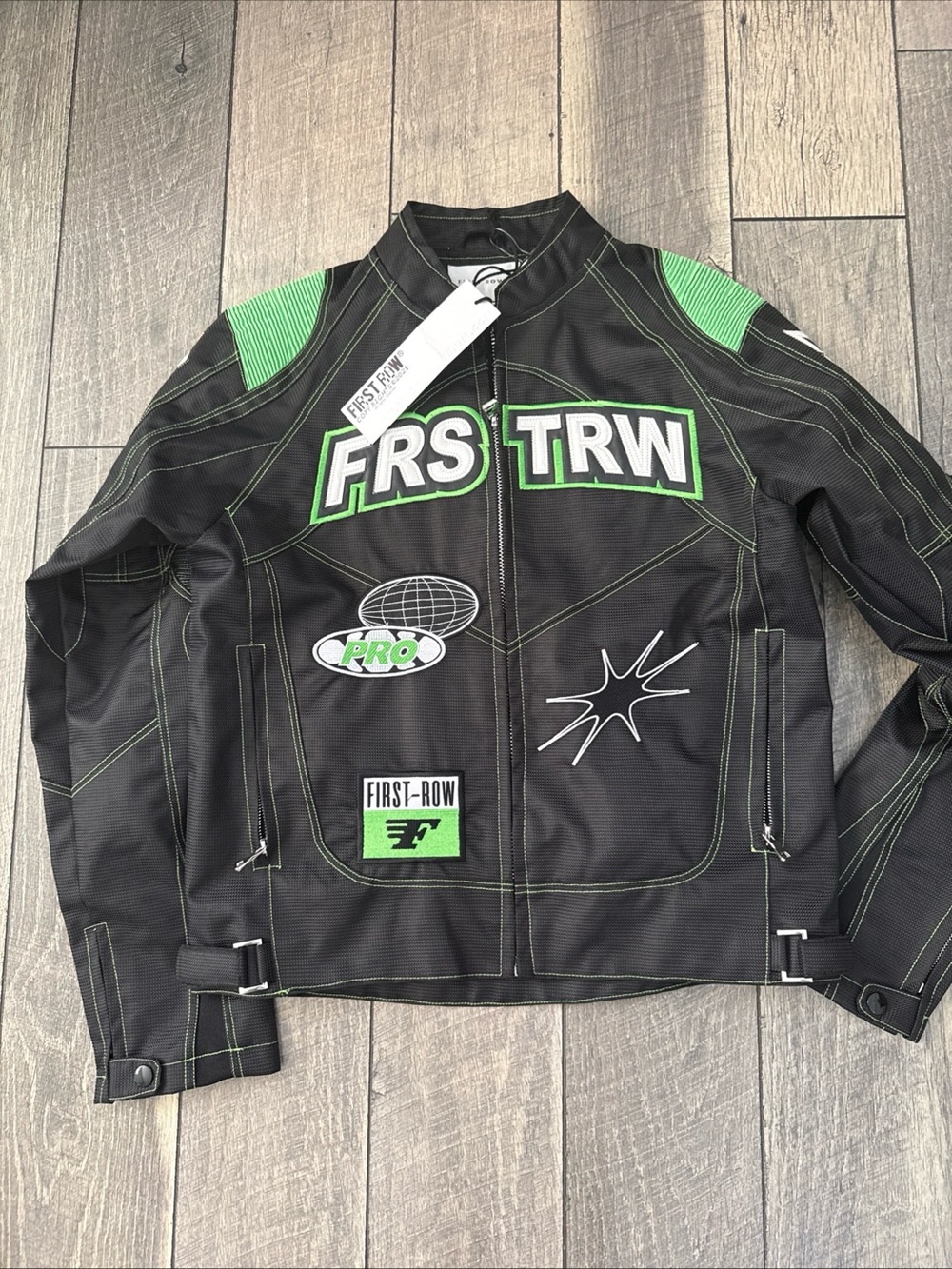First Row Jacket - Intellectual Property Mesh Motorcycle - Size Small - Picture 2 of 8